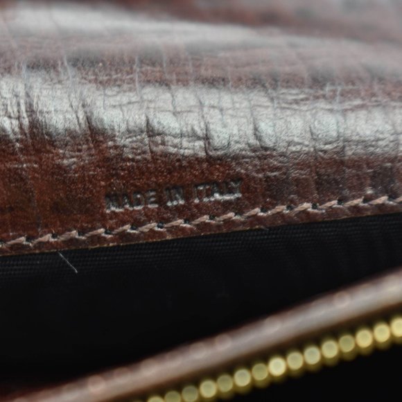 FENDI "Zucchino": Brown "FF" Logo Medium Wallet 1019 - Picture 10 of 10